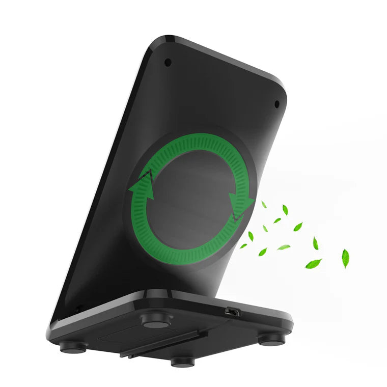 F18 Wireless Charger With Fan Wireless Charger Fast Vertical