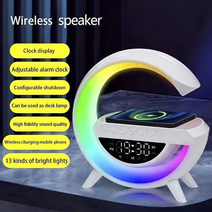 Digital Led Wireless Charger Speaker