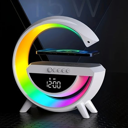 Digital Led Wireless Charger Speaker