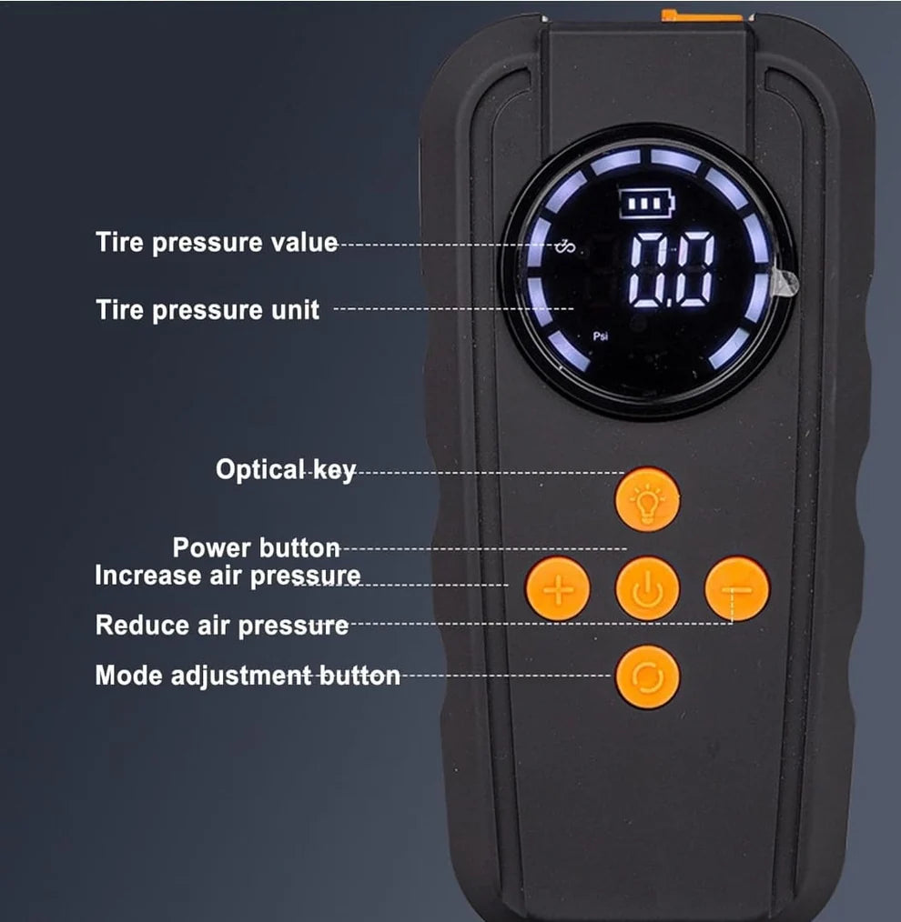 Jump Stater With Air Pump