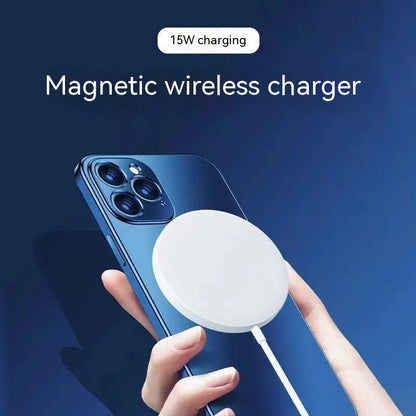 Magnetic Wireless Charger Electrical Appliance 15W Fast Charge Wireless Charger